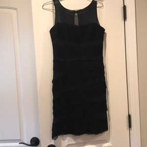 Ann Klein Black Lace Dress
